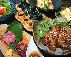 大阪南船場居酒屋「六文銭（ろくもんせん）」料理画像